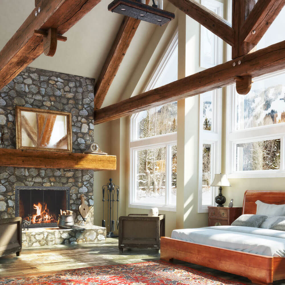 Forged Iron fireplace doors Stoll