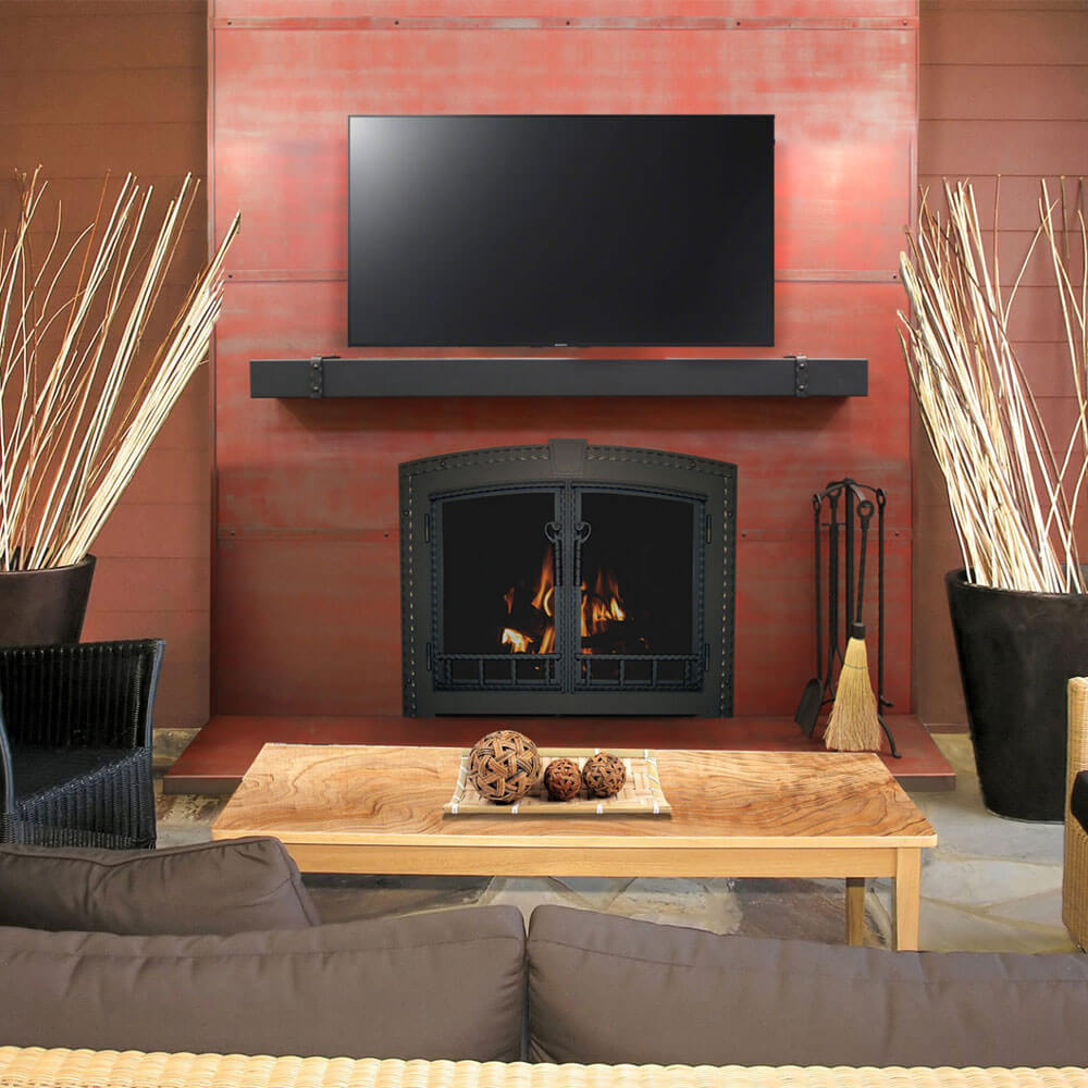 Blacksmith Fireplace Doors Stoll
