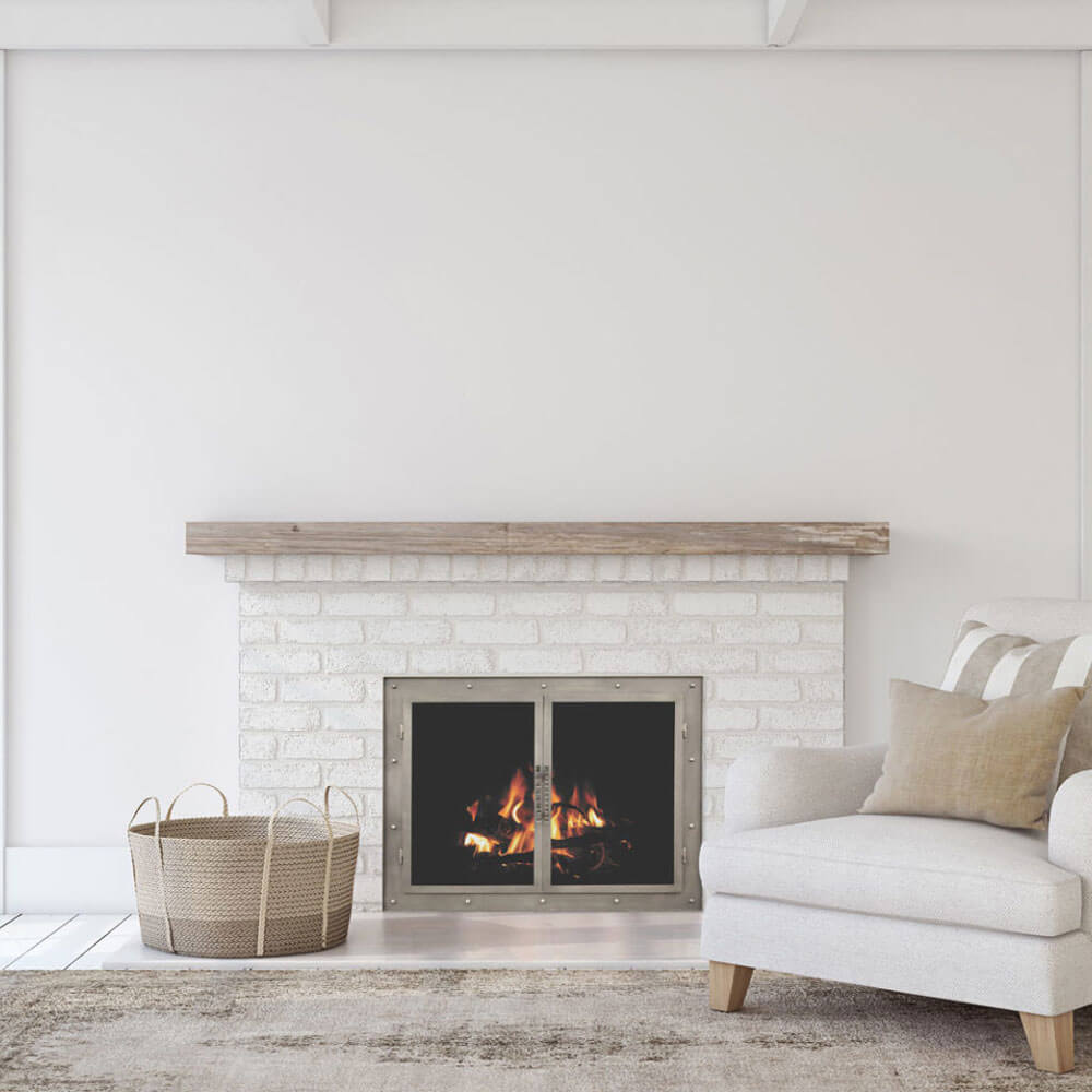 Transitional Fireplace Doors Stoll
