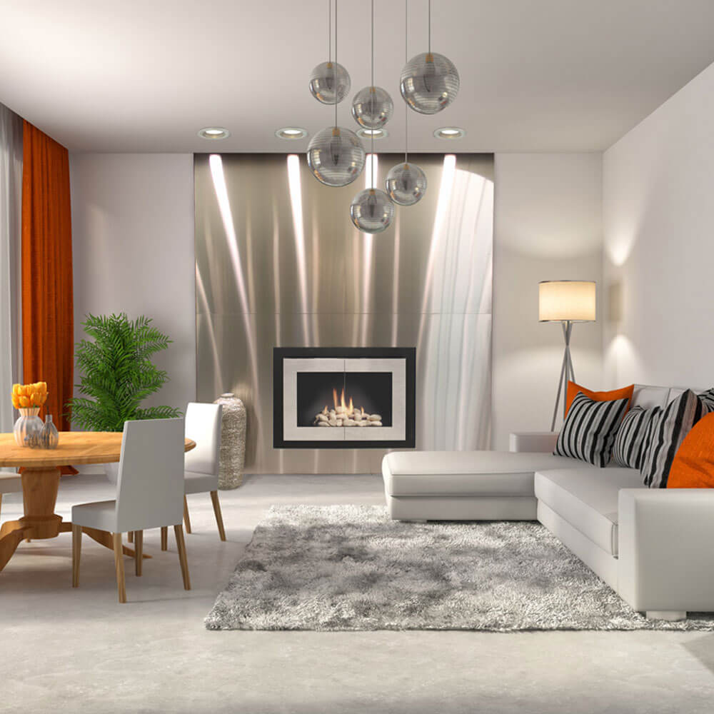 Manhattan Fireplace Door Stoll Industrie