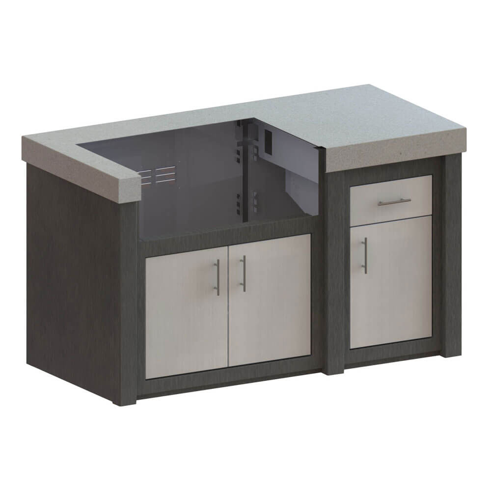 62" Outdoor Kitchen Island Stoll